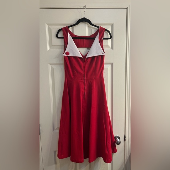 Red party dress - Picture 2 of 6